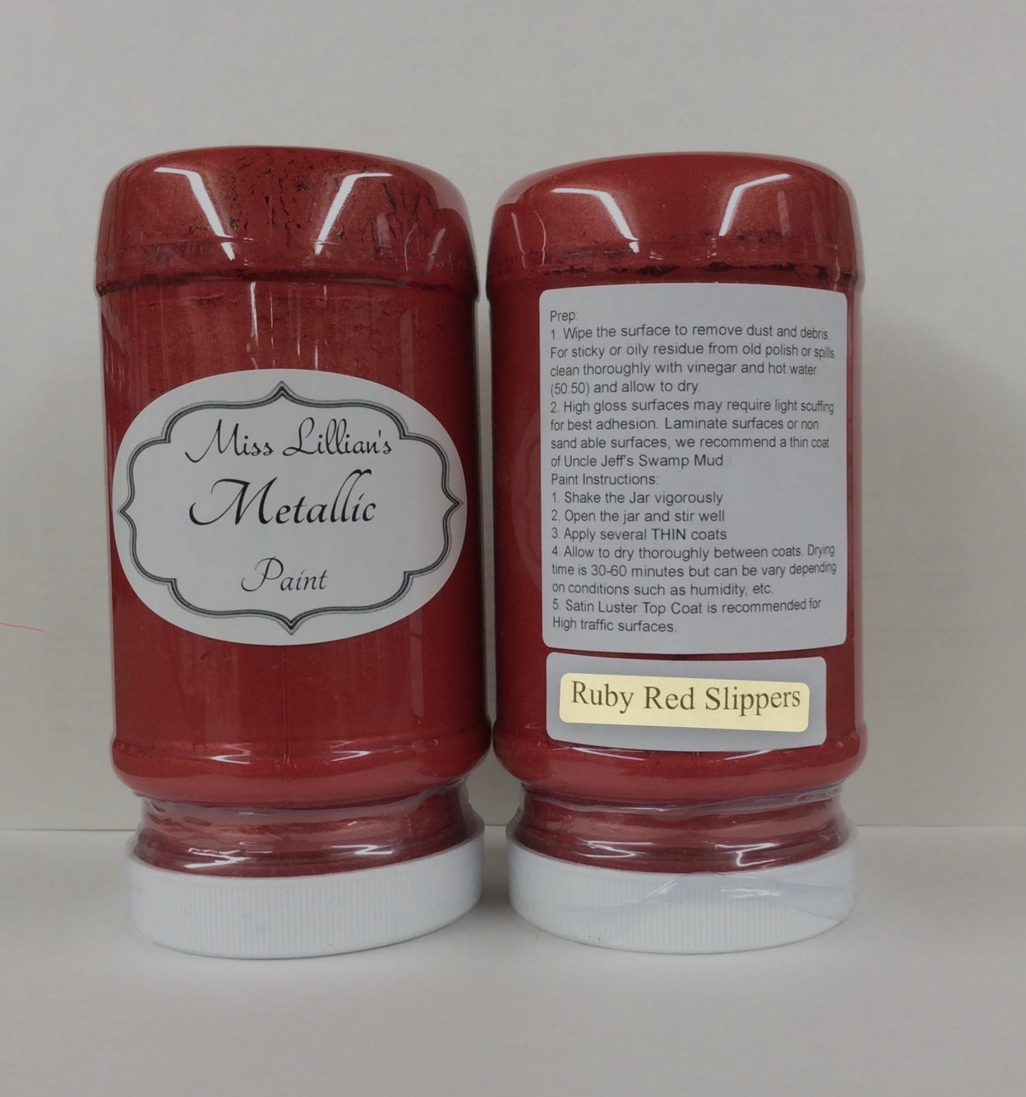 Miss Lillian's Metallic Paint - Ruby Red Slippers