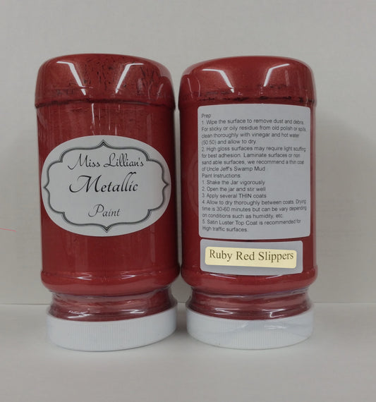Miss Lillian's Metallic Paint - Ruby Red Slippers