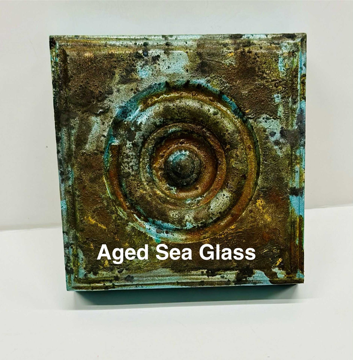 Aged Sea Glass Patina Paint