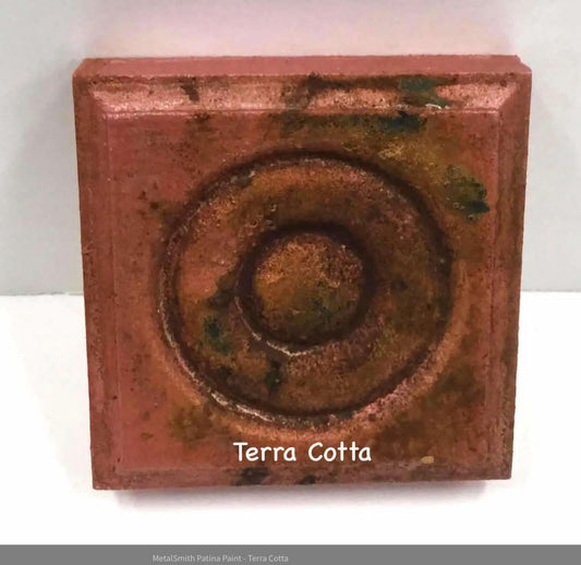 MetalSmith Patina Paint - Terra Cotta