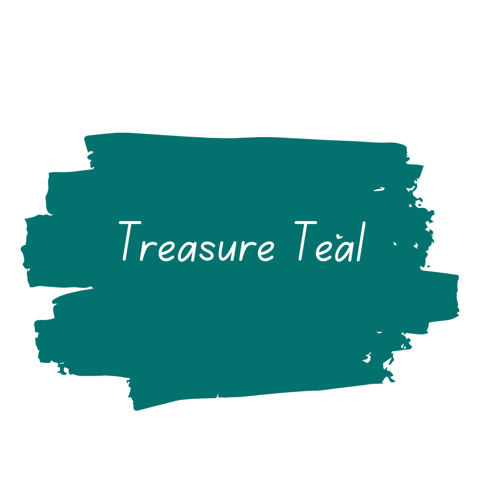 Miss Lillian's NO WAX Chock Paint - Treasure Teal