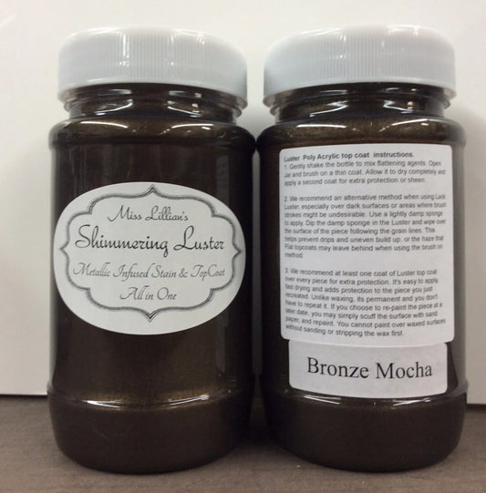 Shimmering Luster Topcoat - Bronze Mocha